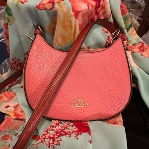 Coach Pink Leather Women's Bag
